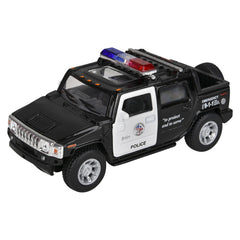 5" Diecast Pull Back 2005 Police Hummer H2 Sut LLB kids toys