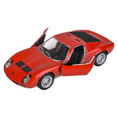5" Diecast Pull Back 1971 Lamborghini Miura P400 Sv