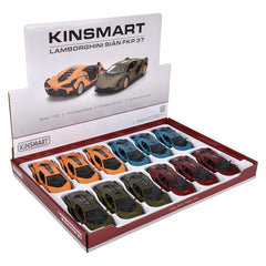 5" Diecast Pull Back Lamborghini Sian Fkp 37