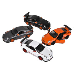 5" Diecast Pull Back 2010 Porsche 911 Gt3 RS