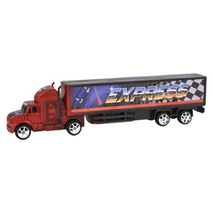 8.5" PULL BACK SEMI TRAILER TRUCK LLB Car Toys