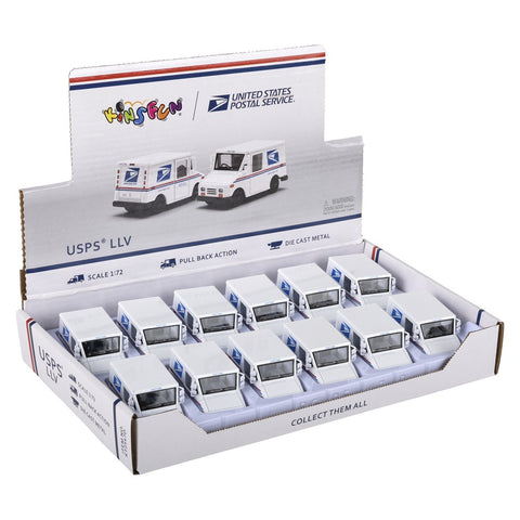 2.5" Diecast  Mini Postal Carrier Truck   - LLB Toys