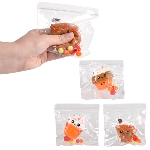 2.5" Sticky Squish Thanksgiving Treats - LLB Toys