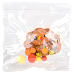 2.5" Sticky Squish Thanksgiving Turkcy - LLB Toys