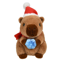 8" Belly Buddy Christmas Capybara