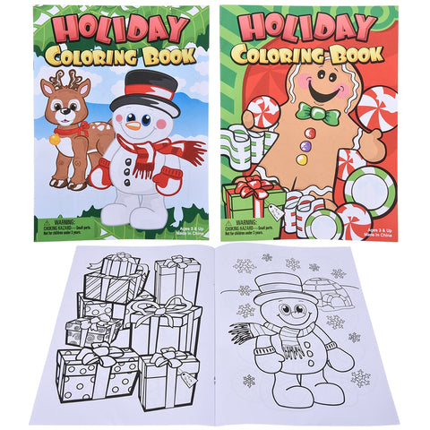CHRISTMAS COLORING BOOK 9" x 11" 12 PAGES LLB Stationary