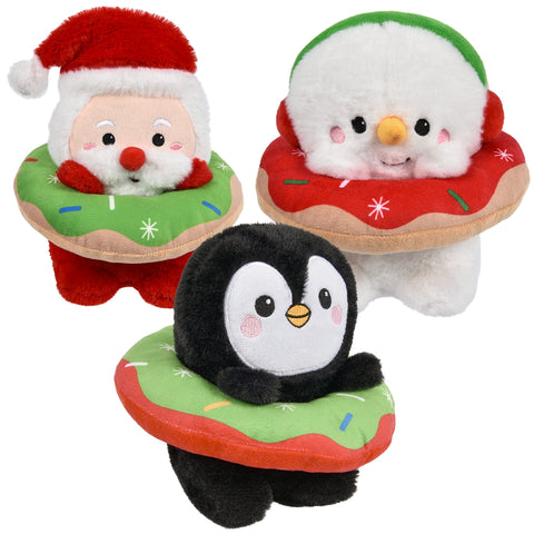 9" Christmas Donut Plush