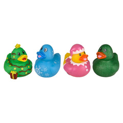 2" Christmas Mega Rubber Ducky Assortment 500ct