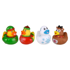 2" Christmas Mega Rubber Ducky Assortment 500ct