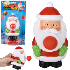 Santa Foam Ball Blaster 5.5" - LLB Toys