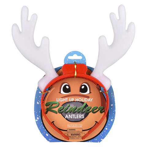 10" LIGHT-UP HOLIDAY REINDEER ANTLERS LLB Light-up Toys