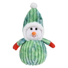 13" Dressed Corduroy Snowman Plush - LLB Toys