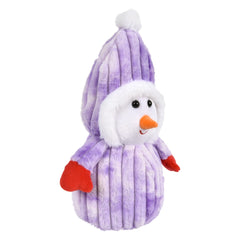 13" Dressed Corduroy Snowman Plush - LLB Toys