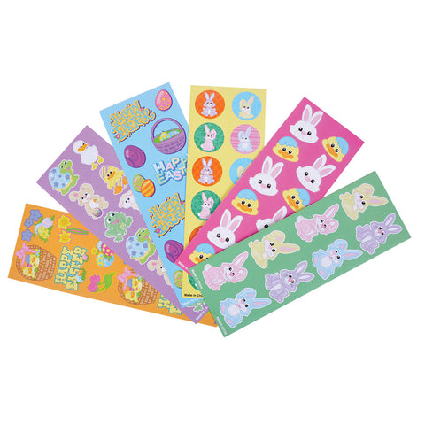 100 PC EASTER STICKER ASSORTMENT LLB Sticker