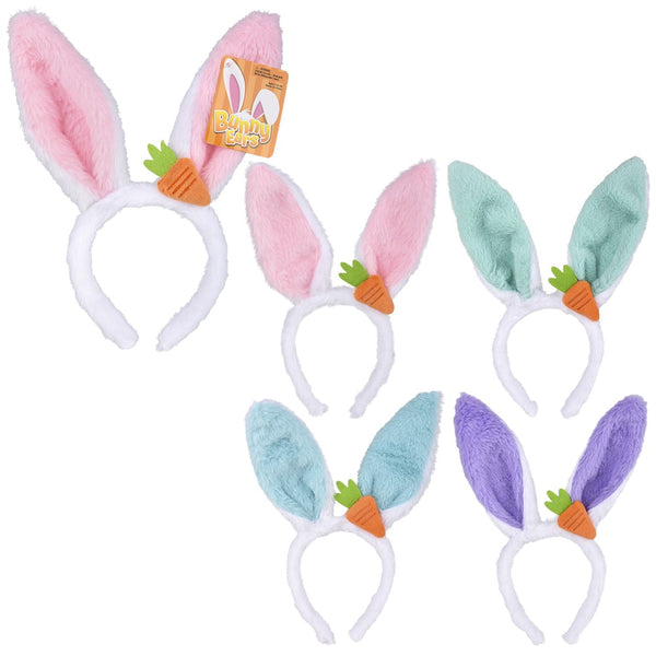 Plush Bunny Ears With Carrot LLB Plush Toys