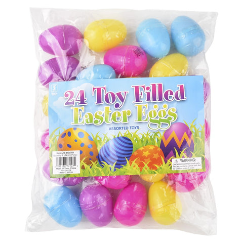 2" TOY FILLED EASTER EGG (24PCS/UNIT) LLB kids toys