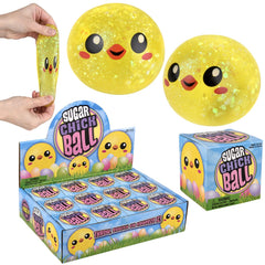 2.5" Easter Chick Sugar Ball LLB kids toys