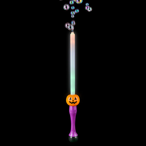 Light-Up Jack O Lantern Bubble Sword 29" - LLB Toys