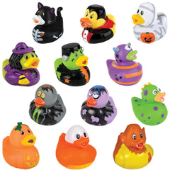 Halloween Rubber Duckies 2"