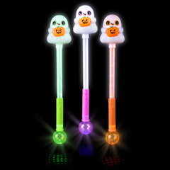 21" Light-Up Ghost Magic Ball Wand- LLB Toys