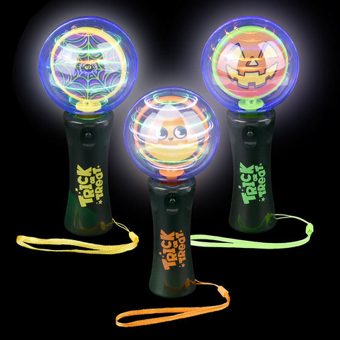 7.25" Light-Up Halloween Magic Ball Wand - LLB Toys