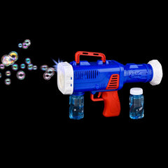 10.6" Patriotic Space Rifle 20 Hole Bubble Blaster
