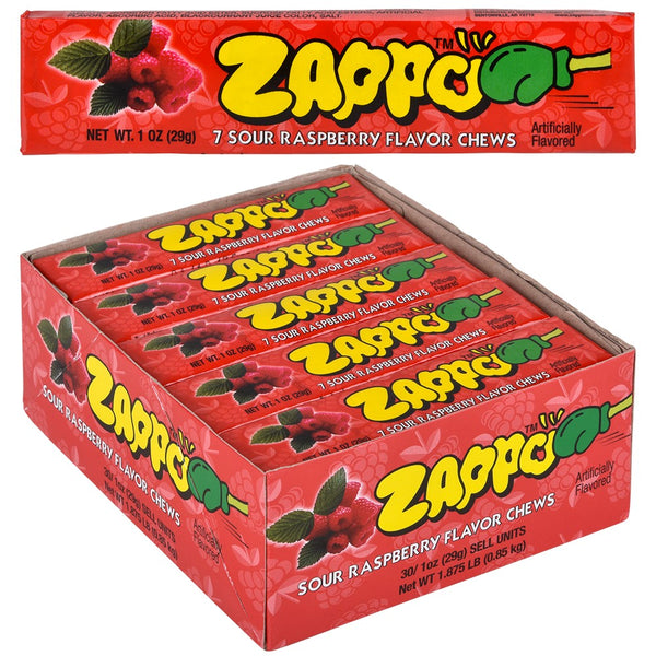 Zappo Sour Strawberry Chews