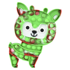 REINDEER JUMBO BUBBLE POPPER 9" LLB kids toys Christmas
