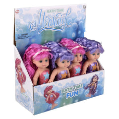 9" Bath Time Mermaid Doll - LLB Toys
