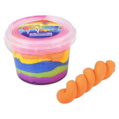 4" RAINBOW BOUNCING PUTTY LLB Slime & Putty
