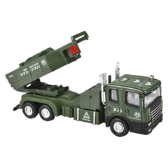 6" Die-cast Pull Back Military Vehicles Llb Car - LLB Toys