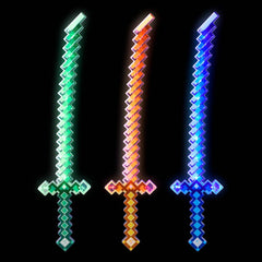 26" Light-Up Pixel Crystal Katana LLB Light-up Toys