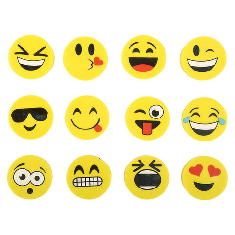 1" EMOTICON ERASER (72PC/UN) LLB Stationarys