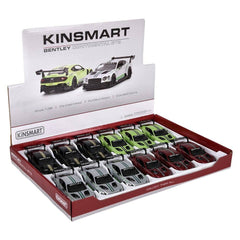 5" Diecast Pull Back Bentley Continental Gt3 LLB kids toys