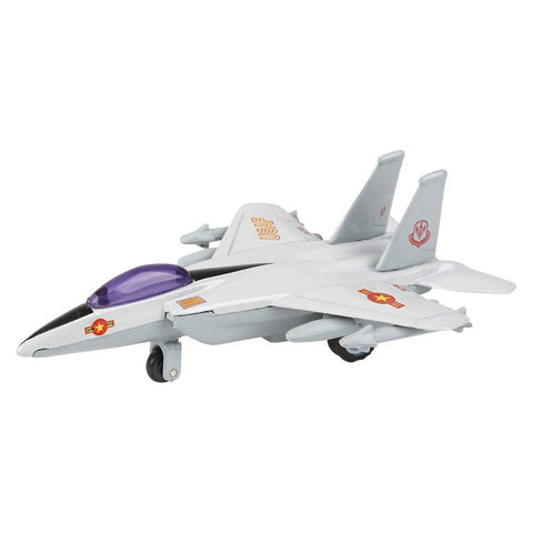 4" DIE-CAST PULLBACK FIGHTER JET LLB Car Toys