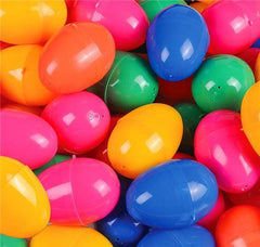 2.5" HINGED PLASTIC EASTER EGGS LLB kids toys
