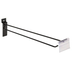 BLACK SLATWALL SCAN HOOK WITH TAG LLB kids toys