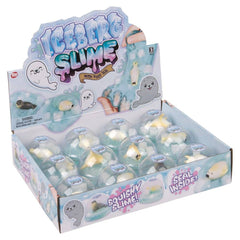 3" Arctic Iceberg Harp Seal Slime 12ct - LLB Toys