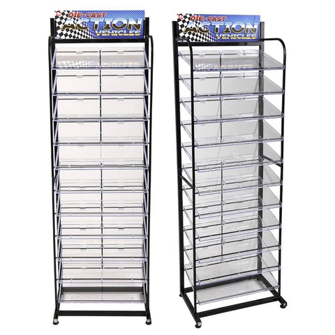 METAL DISPLAY RACK 56" FOR DIE CAST CARS LLB kids toys