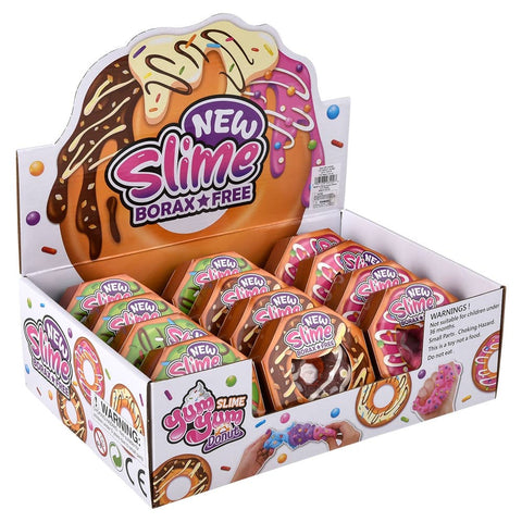 3.6" Donut Clay Slime 12ct - LLB Toys