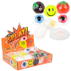 2.5" STICKY SPLAT BALL ASSORTMENT LLB kids toys