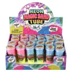 3.75" Neon Magic Soft Putty Tube 24ct - LLB Toys