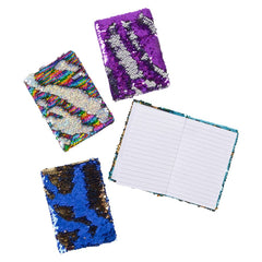 6"X4.25" FLIP SEQUIN JOURNAL LLB kids toys