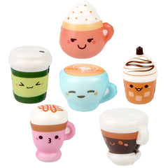 Micro Squish Kawaii Coffee-Asst Color 2" - LLB Toys