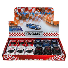 5" DIE-CAST DODGE VIPER GTS-R LLB Car Toys