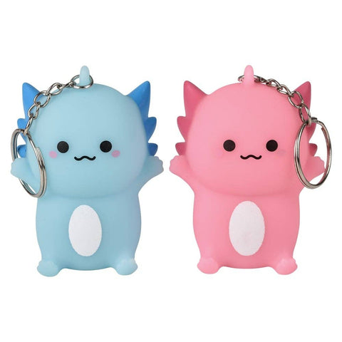 2.5" Axolotl Keychain - LLB Toys