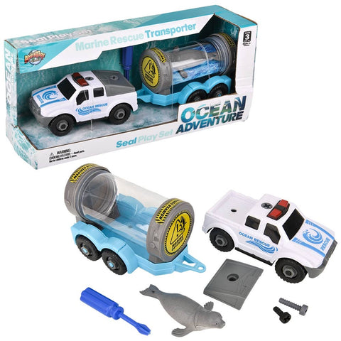 Seal Marine Rescue Transport Set - LLB Toys