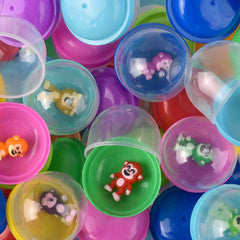 1" Mini Asst Color Monkey Figurines In 2" Capsule - LLB Toys