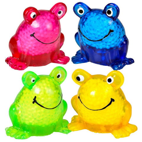 2.5" Squeeze Sticky Frog Squishy Toy 12ct - LLB Toys