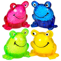 2.5" Squeeze Sticky Frog Squishy Toy 12ct - LLB Toys